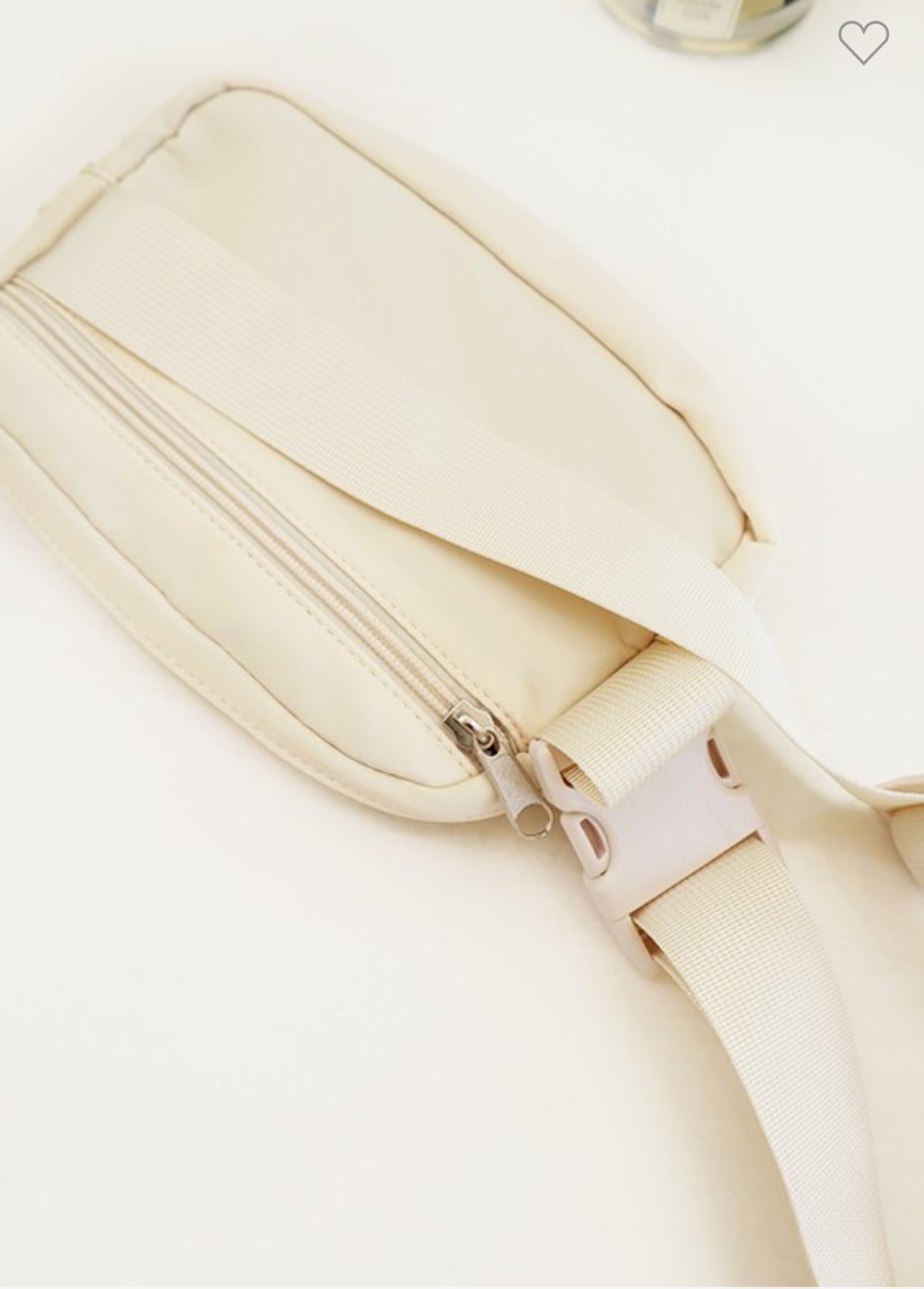 Beige Belt Bag