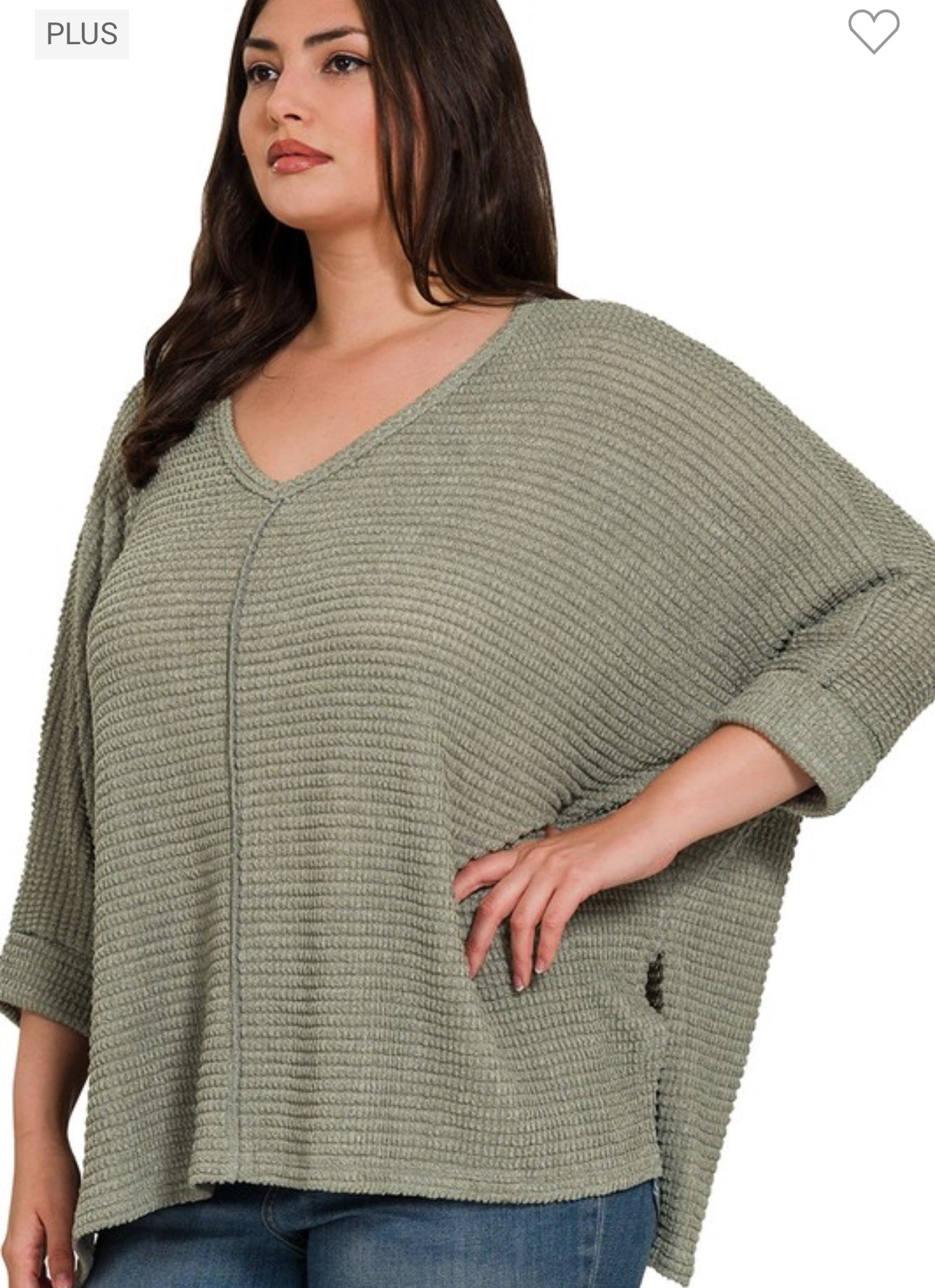 Flow with me top - Lt. Olive
