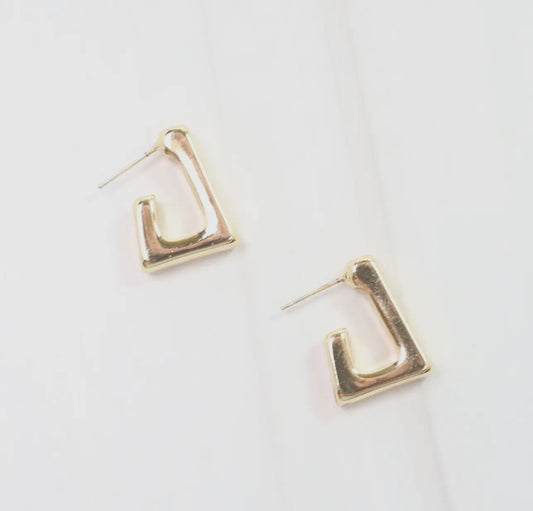 Kenneth Hoop Earring Gold