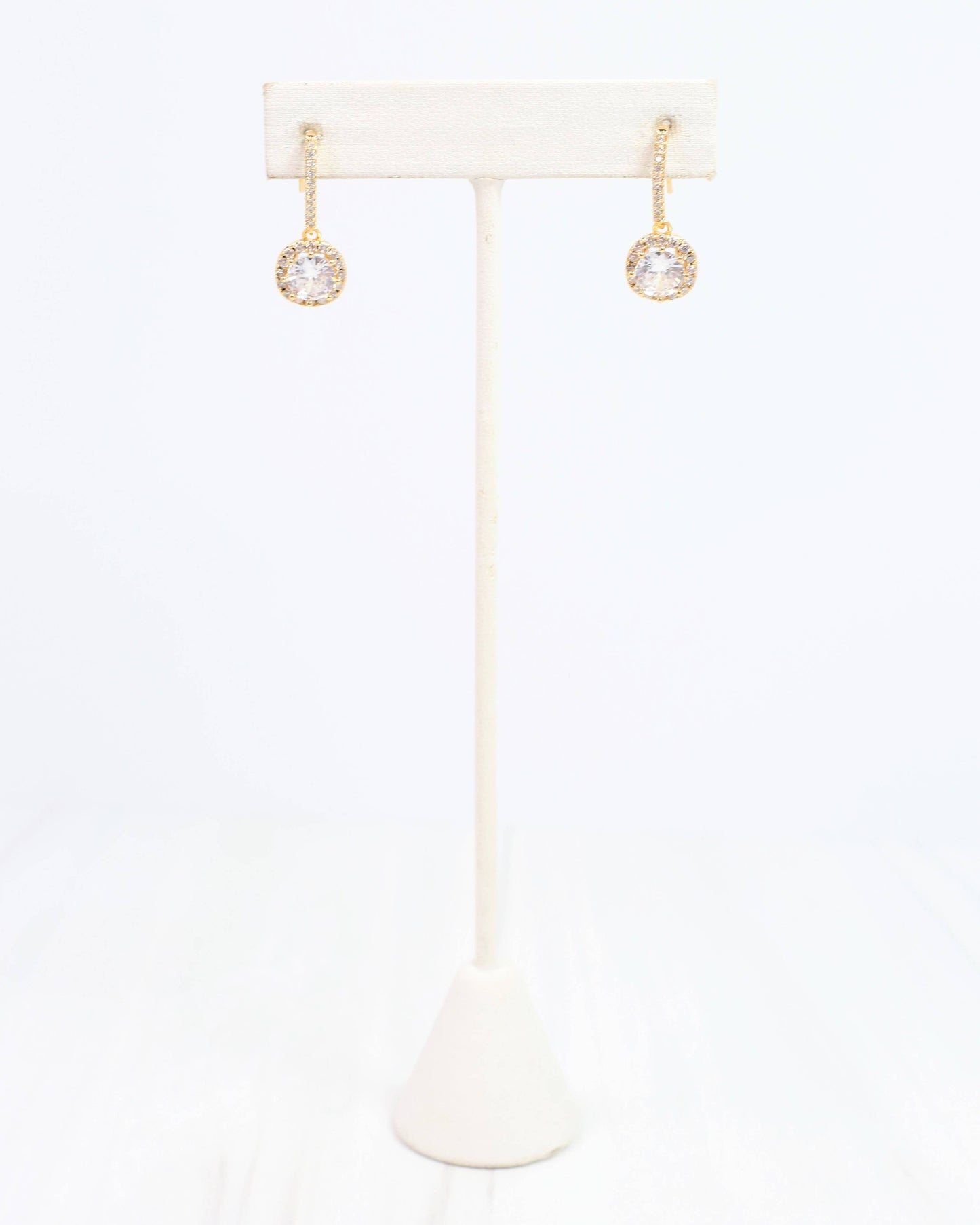 Frederika Fish Hook Earring Gold: Default