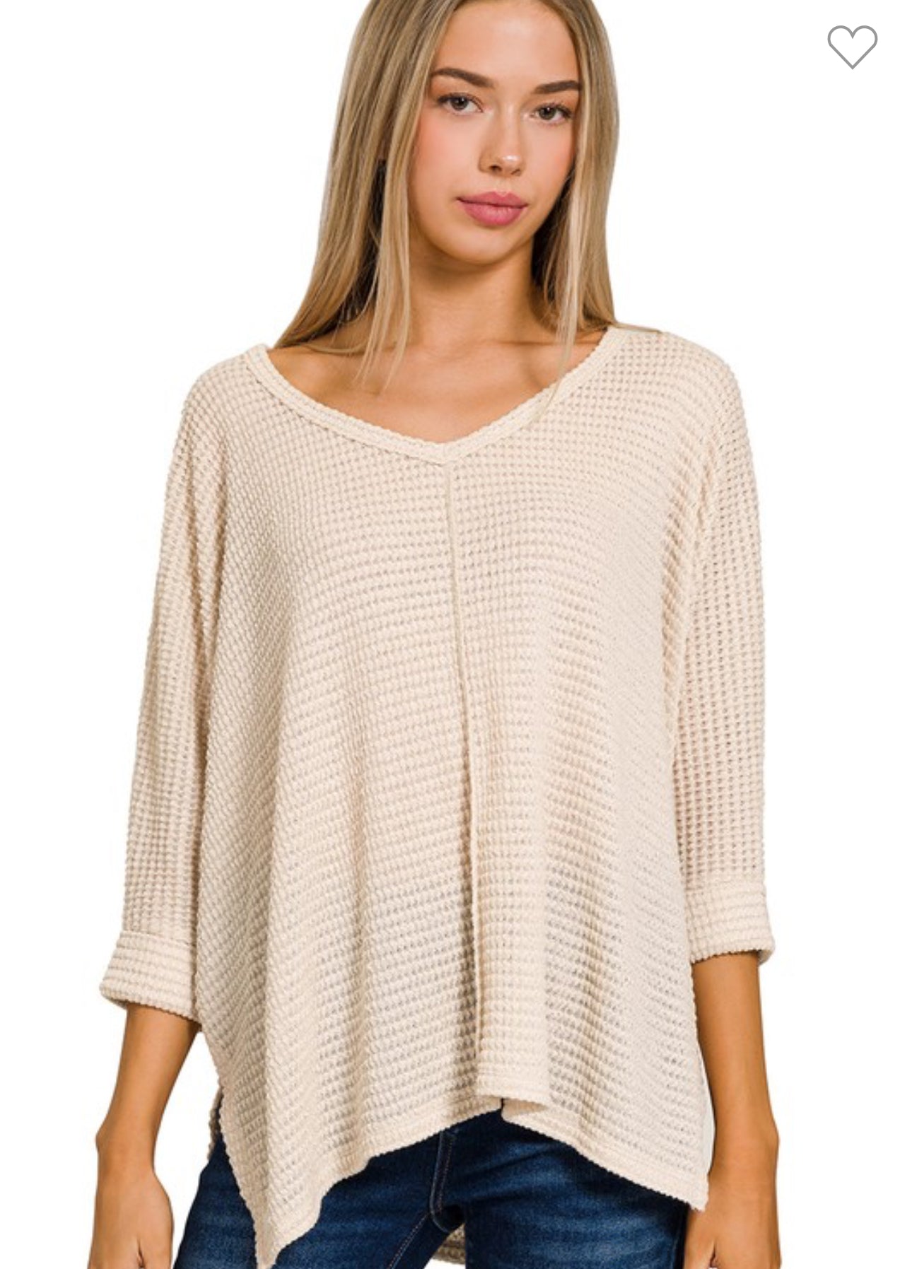 Flow with me top- Beige