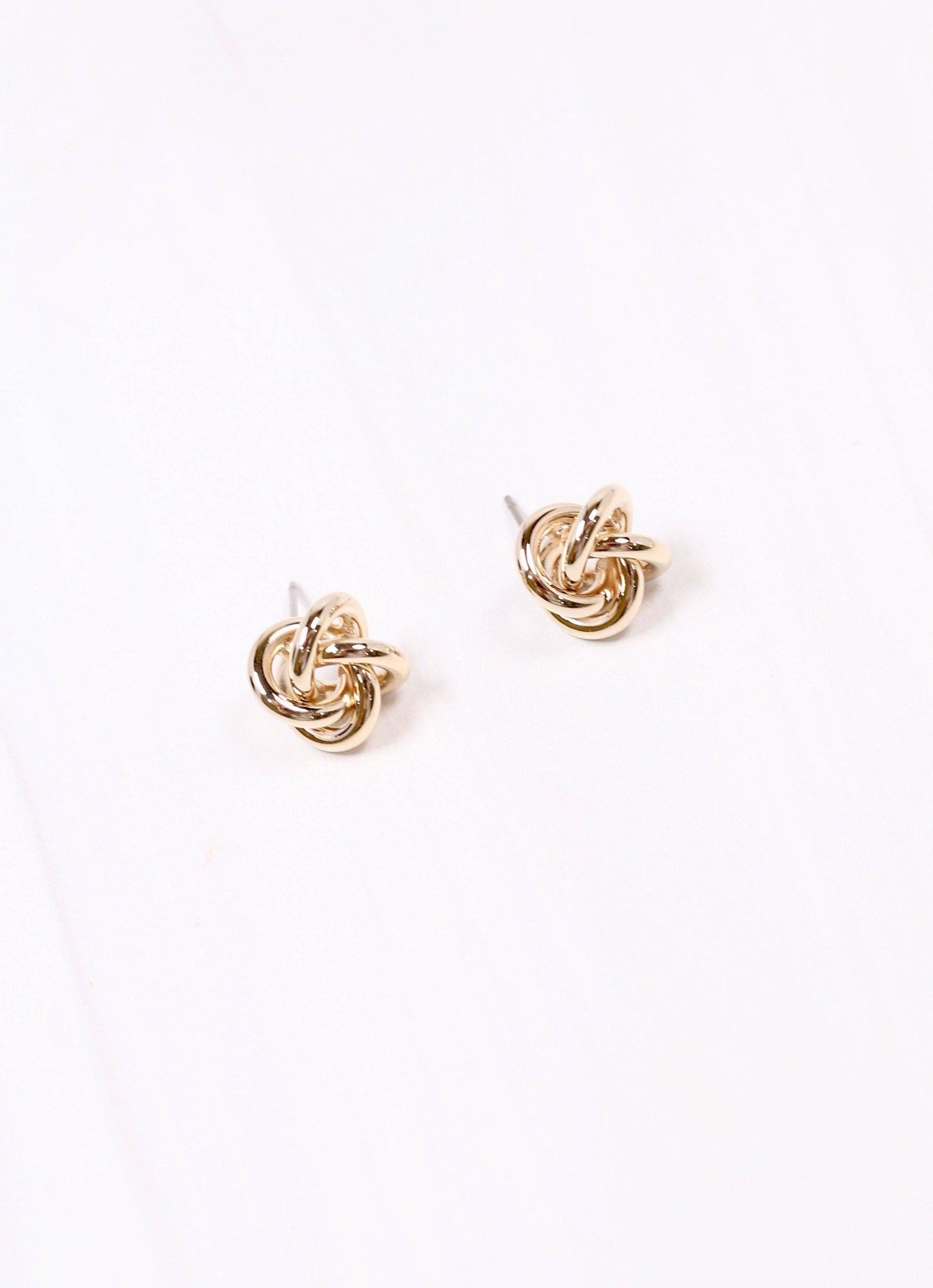 Rebekah Knot Earring GOLD: Default