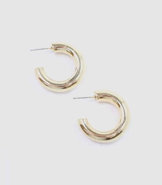 Caroline Hill Imelda Gold Hoop Earrings