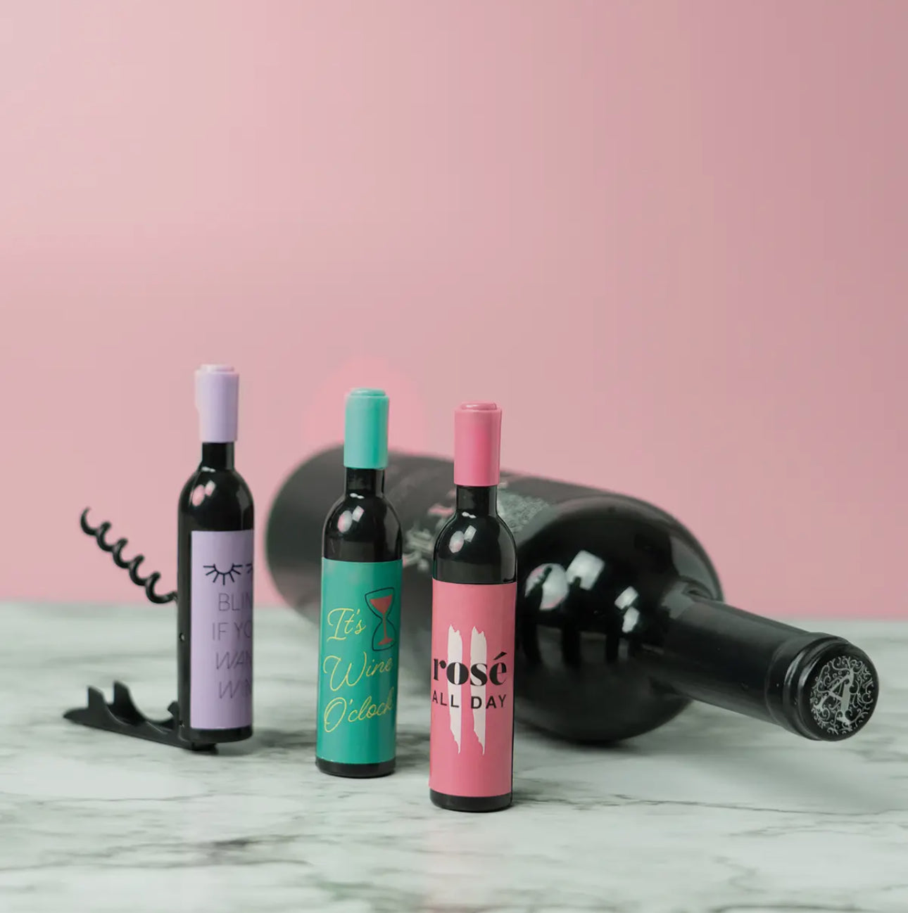 Pop the Party 3-in-1 Magnetic Wine & bottle Cap Opener