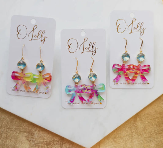 O’Lolly Rainey Bow Earrings