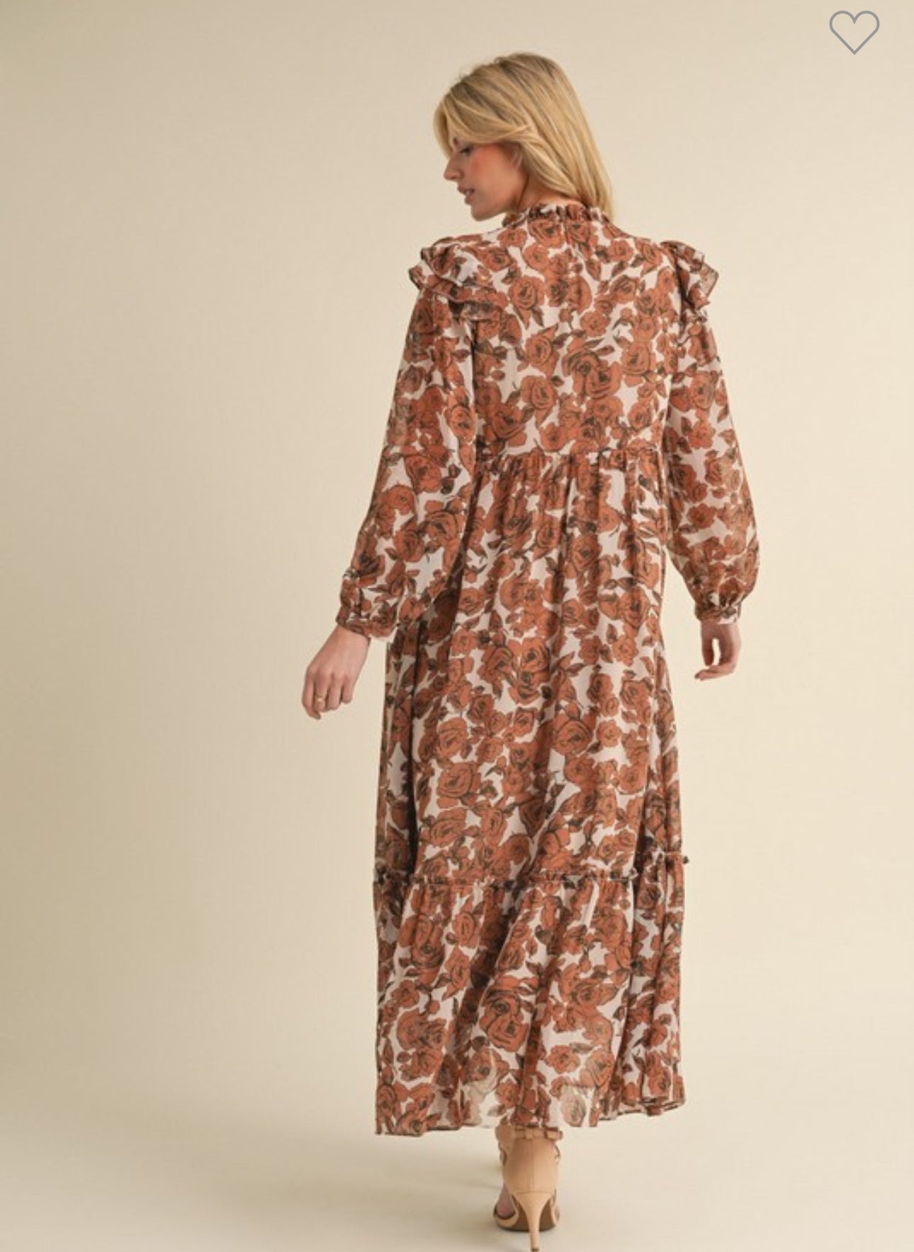 Floral Ivory Dress