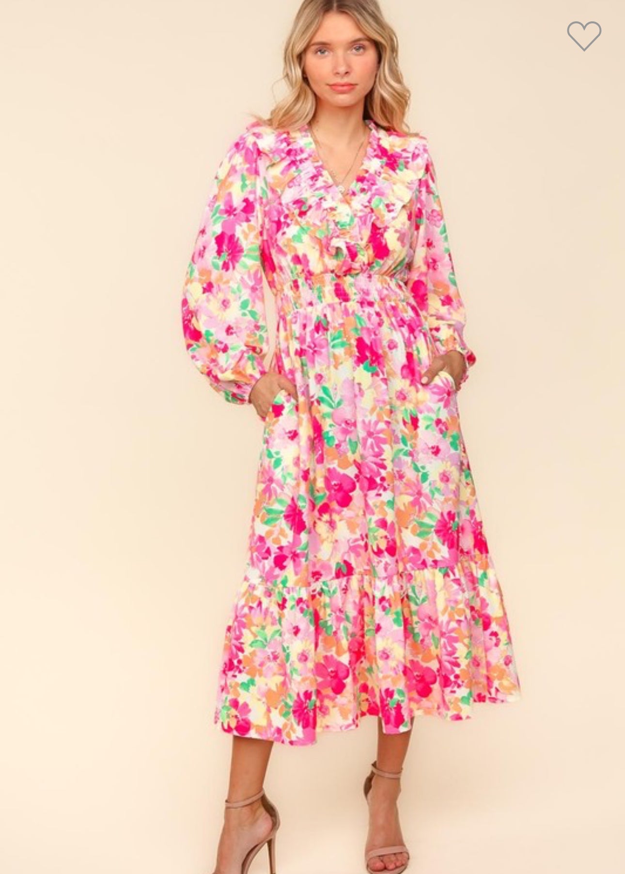 Ruffle into Spring Dress