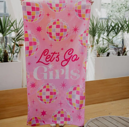 Let’s Go Girls Quick Dry Towel