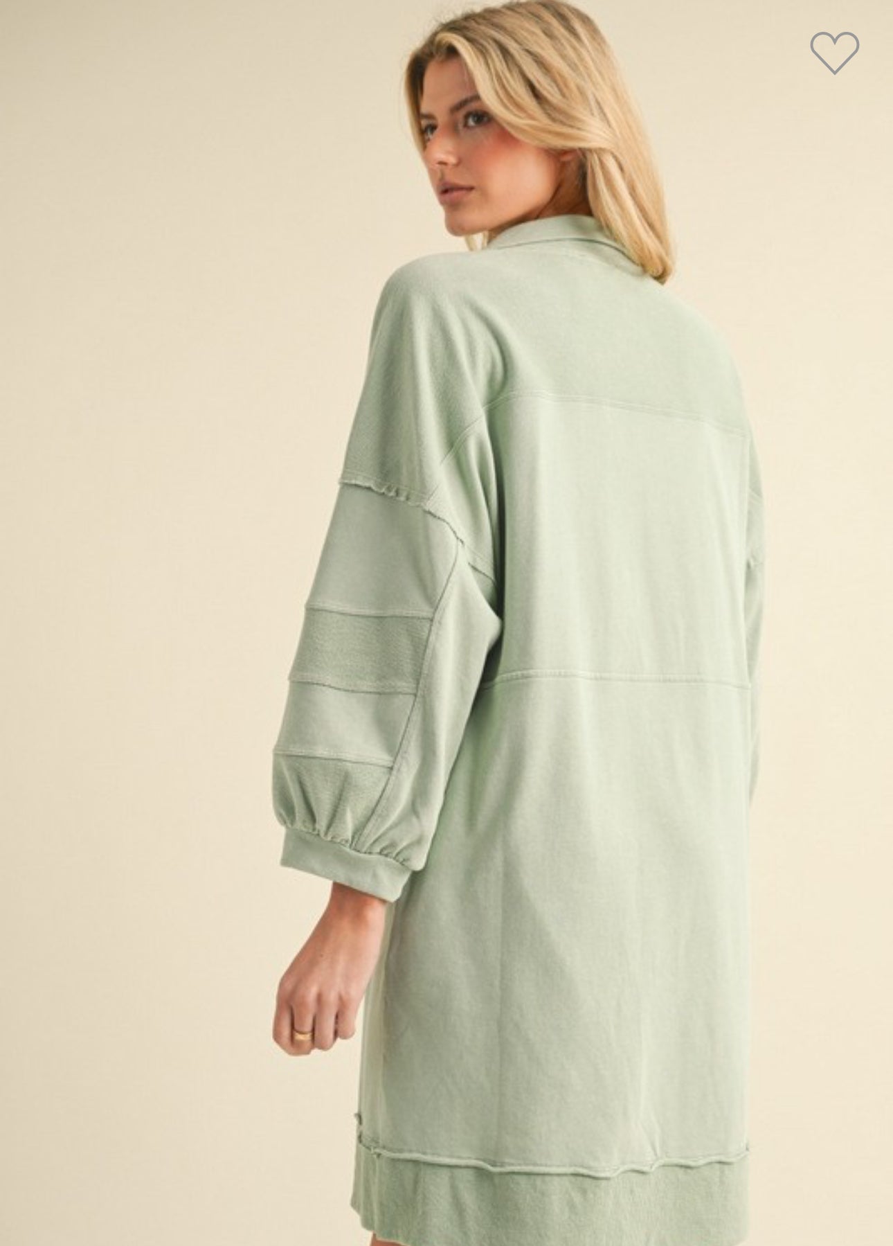 Sage Bow Tie Dress