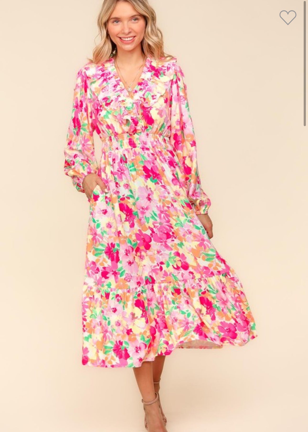 Ruffle into Spring Dress