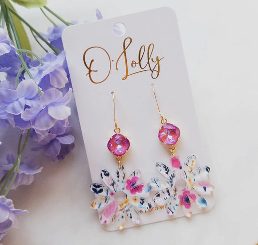O’Lolly Floral Earrings