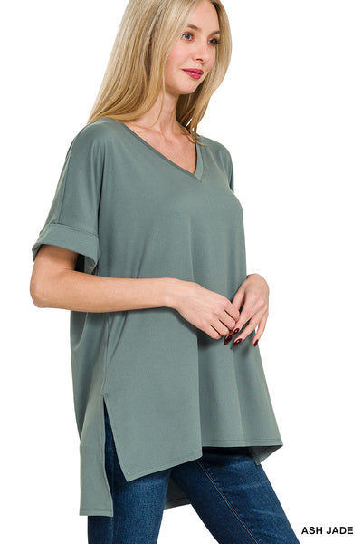 On Repeat Tee-Ash Jade