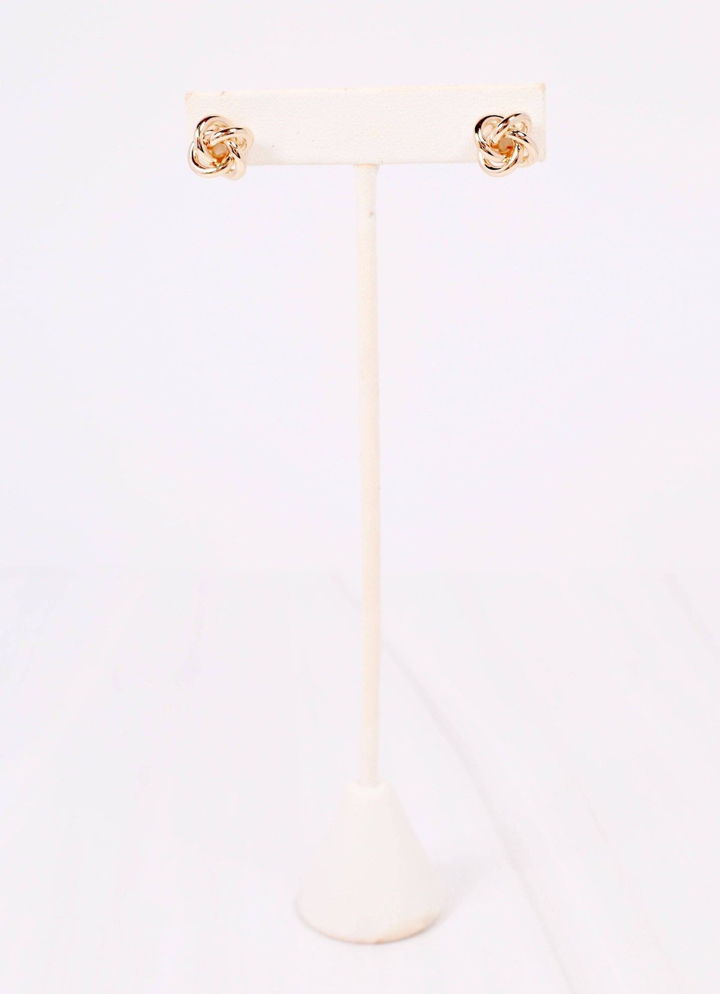 Rebekah Knot Earring GOLD: Default