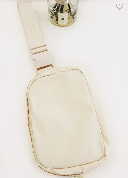 Beige Belt Bag