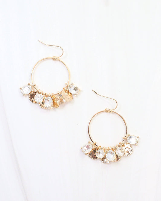 Carrolton Charm Earring Clear: Default