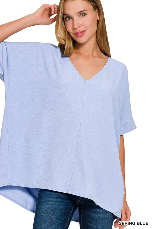 Giving you time top- Spring Blue