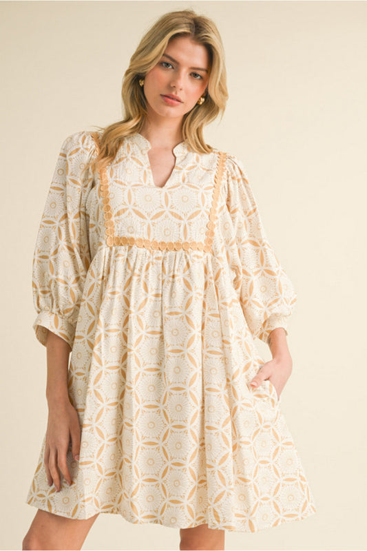 Taupe Mini Dress