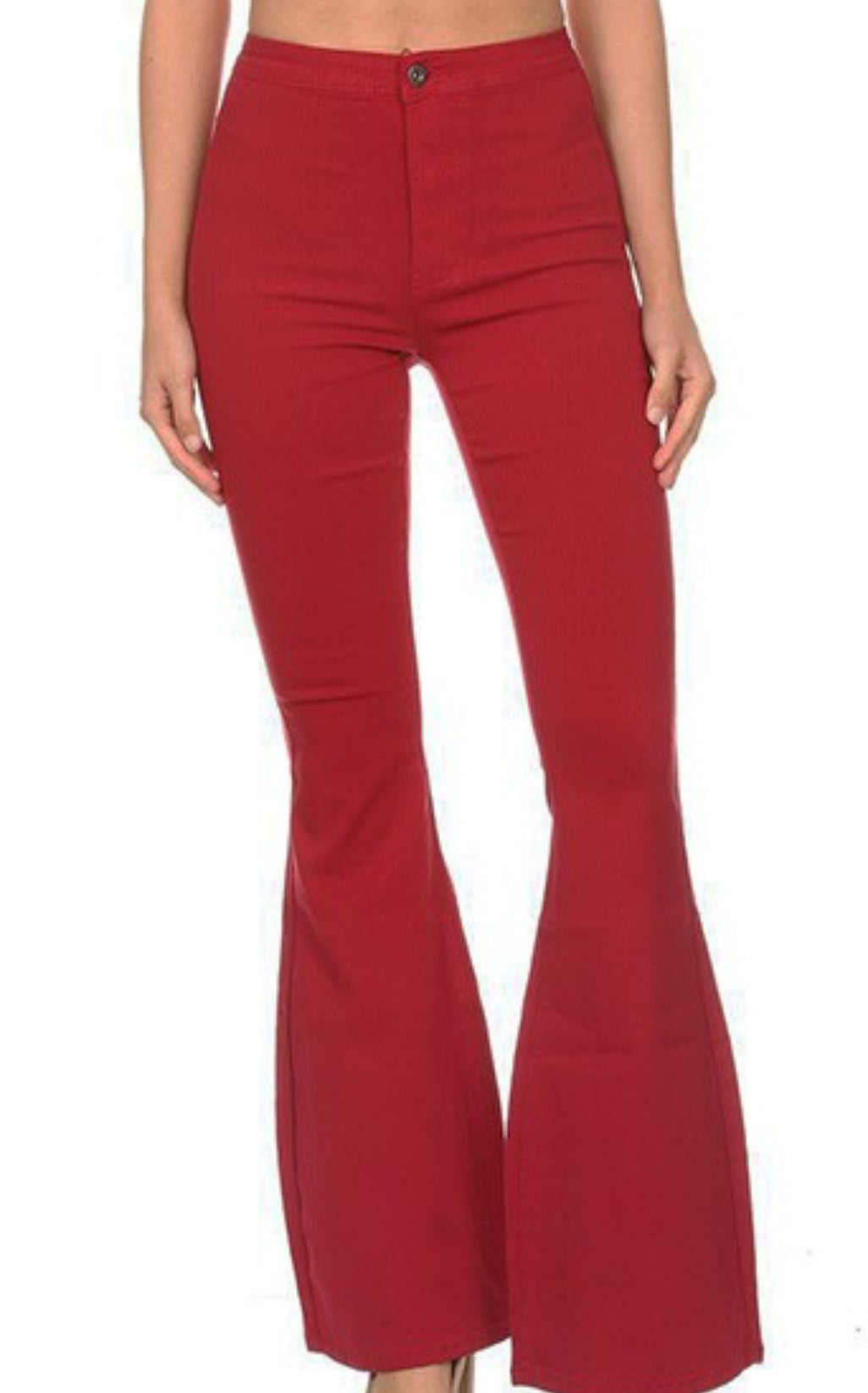 Flare with me - Burgundy