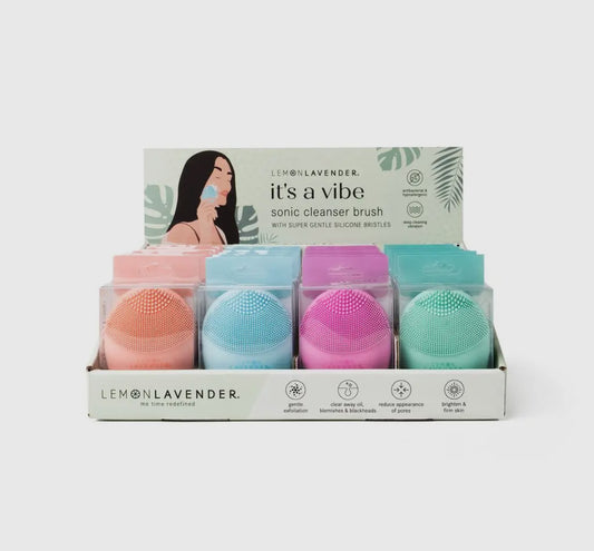 Lemon Lavender It’s a Vibe Sonic Cleanser Brush