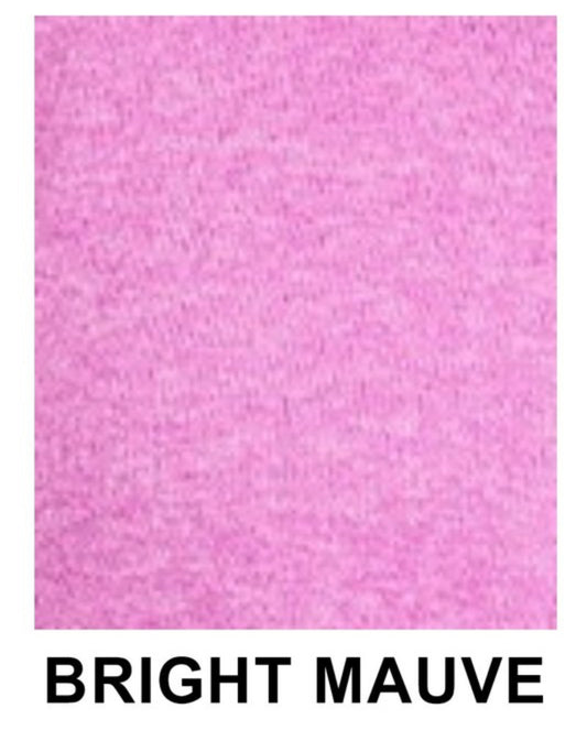 Bright Mauve Washed Ribbed Tee