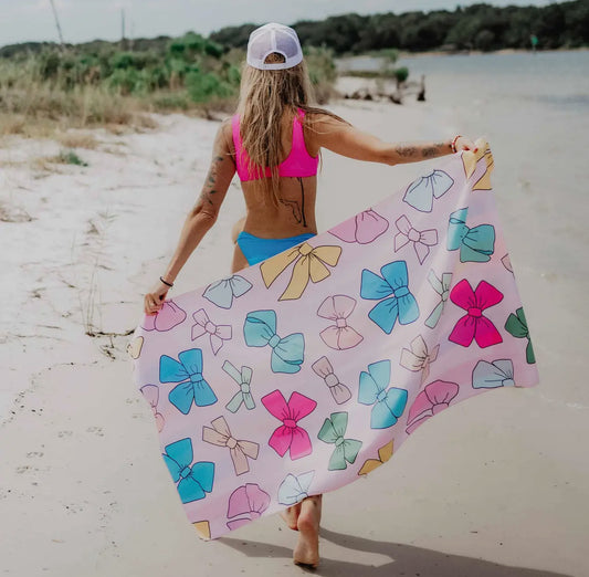 Multi Bow Beach Towel
