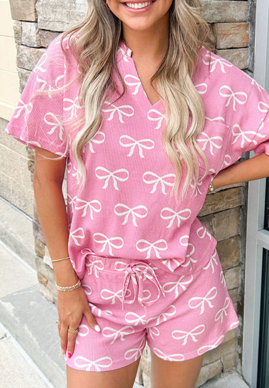 Pink Bow Set
