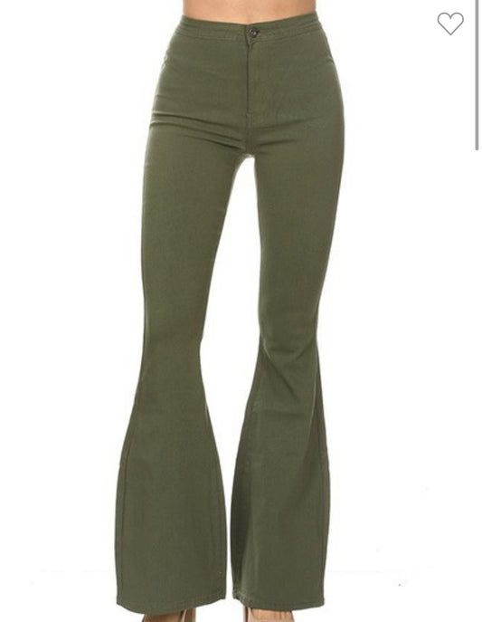 Flare with me- Olive