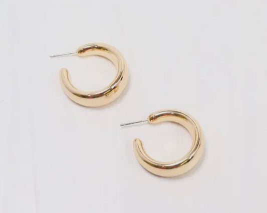 CH Alastor Gold Hoop Earrings