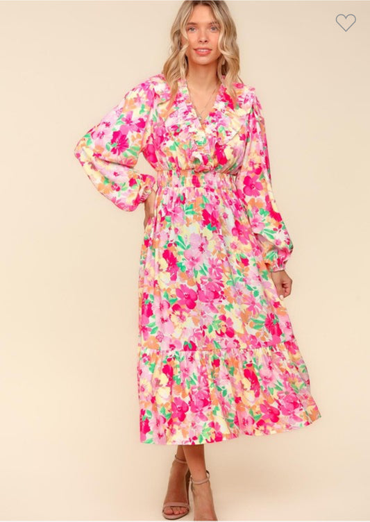 Ruffle into Spring Dress