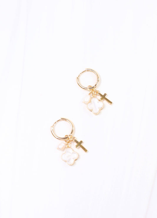 Riccoli Charm Earring GOLD: Default